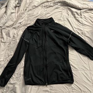 Mens Nike Black DriFit Running Jacket